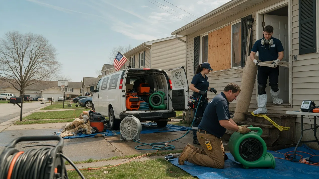 Water Damage Restoration in Dwight, KS near me